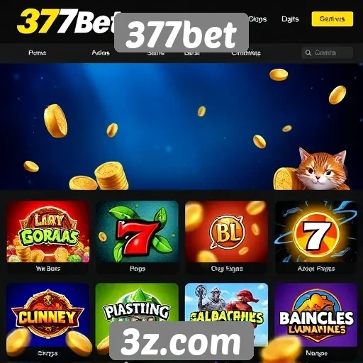 Opções de jogos disponíveis no 377bet